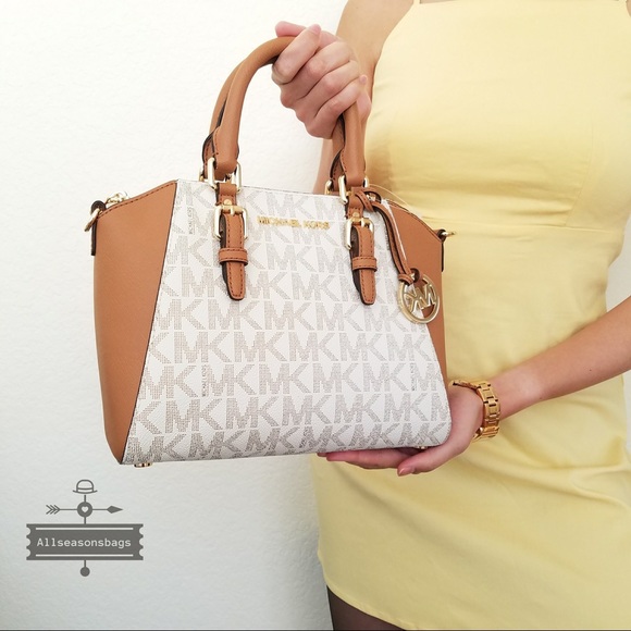 NWT Michael KORS Ciara Medium Messenger Satchel - Picture 4 of 8